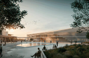 Erweiterungsneubau der Saarbrücker Congresshalle gestartet Geplantes neues MKK (Rendering: kadawittfeldagentur)