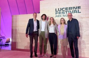 Swiss Top Events und Sponsoring Schweiz werden Partner Swiss Top Events und Sponsoring Schweiz werden Partner – im Bild: Pascal Kreder, Raphaël Brunschwig, Andrea Patricia Meier, Danièle Gross und Christoph Joho (von links, Foto: Sponsoring Schweiz)