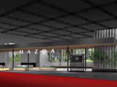 Mazda stellt neues Logo auf der Japan Mobility Show vor Mazda stellt neues Logo auf der Japan Mobility Show vor (Foto: Mazda)