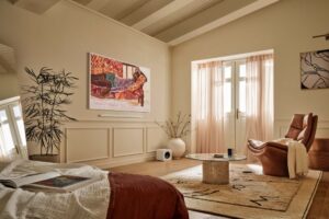 The Frame Pro zeigt A Day’s Weight von Ludovic Nkoth (Foto: Samsung)