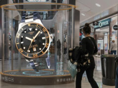 Neues Hypervsn 3D-Hologramm-Display im Flughafen Wien Hypervsn 3D-Hologramm-Display im Flughafen Wien (Foto: Airport Media)