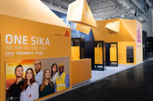 Sika auf der BAU 2025 (Fotos: deka messebau)