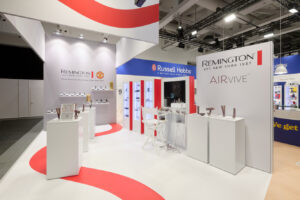 Remington und Russell Hobbs mit Isingermerz bei der IFA (Fotos: Isinger + Merz GmbH)