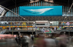 Ströer plant Deutschlands größten DOOH-Screen in Hamburg Geplanter Screen „The Whale“ in Hamburg (Foto: Ströer)