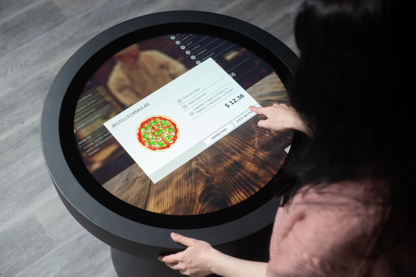 Apollo Round Touch Tisch (Fotos: eyefactive) Apollo Round Touch Tisch (Fotos: eyefactive)