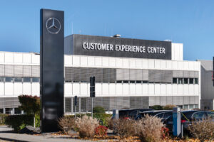 Das neue Customer Experience Center (Fotos: Mercedes-Benz Trucks)