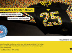 Serviceplan Berlin unterstützt BVG und NFL bei Fantrikot-Kampagne Visual zur Fantrikot-Kampagne (Foto: Serviceplan)