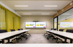 Sony für Miro: Neue LED-Displays für Meeting- und Eventräume Sony liefert Display-Technologie für neuen Miro-Hauptsitz (Fotos: Sony)