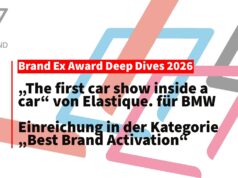 BrandEx Deep Dive: „The first car show inside a car“ für BMW