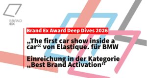 BrandEx Deep Dive: „The first car show inside a car“ für BMW
