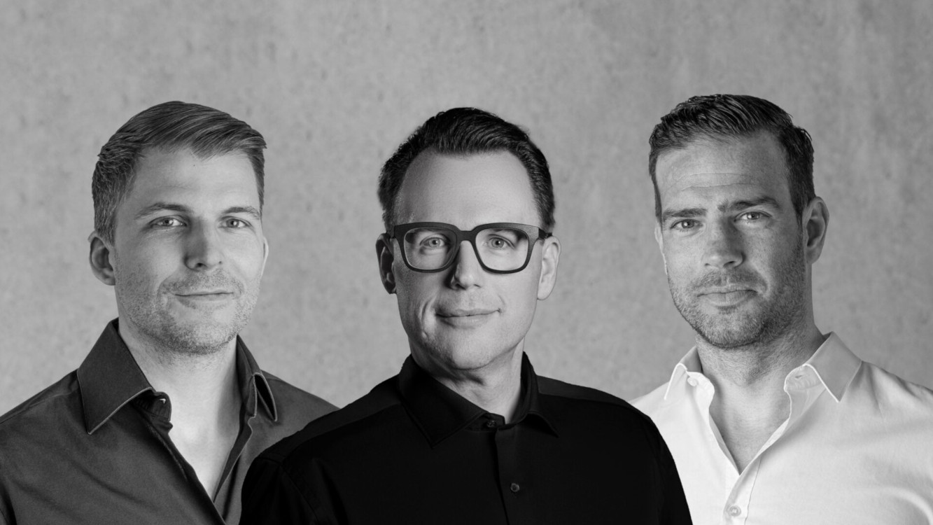 Fabian Gruber, Fabian Villiger und Alessandro Ianeselli (von links, Foto: Gruber & Ianeselli) Fabian Gruber, Fabian Villiger und Alessandro Ianeselli (von links, Foto: Gruber & Ianeselli)