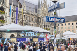 Messe als Festival: Die IAA Mobility in München (Foto: Verband der Automobilindustrie e. V.)