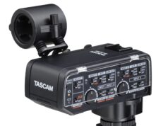 Tascam stellt XLR-Mikrofonadapter für Nikon vor