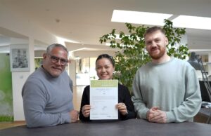 artecom bleibt Sustainable Berlin Leader