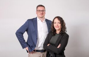 Neue Geschäftsführung bei Pro Event Team für Wien Josef Wiedenhofer und Julia Healy (Foto: Rene Wallentin)