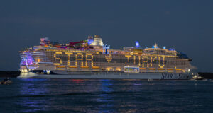 Neues Royal Caribbean-Schiff setzt auf Samsung-Displays Samsung beliefert neue Star of the Seas mit Display-Lösungen (Fotos: Samsung)