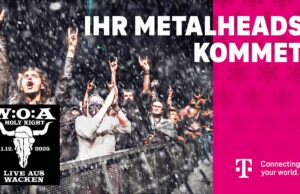 Neuer Wacken-Event: Telekom präsentiert W:O:A Holy Night Visual zur Premiere des W:O:A Holy Night (Foto: Deutsche Telekom)