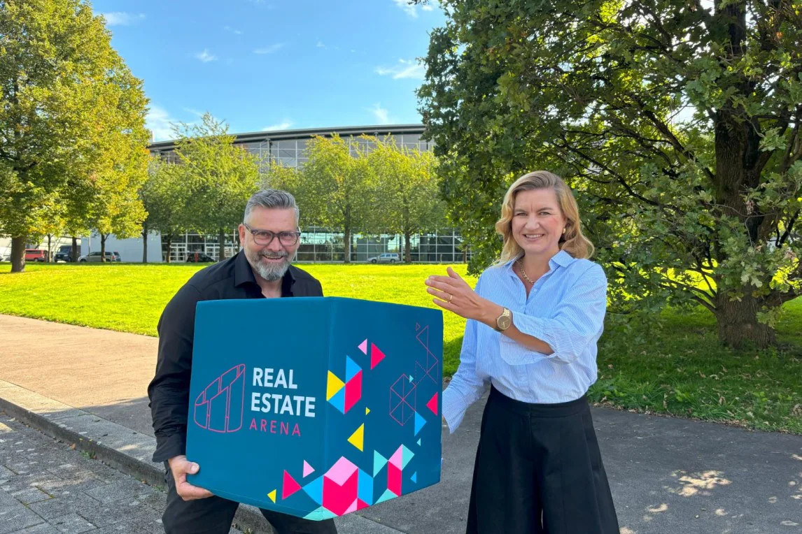 Hartwig von Saß und Inga Frauendorf (Foto: Deutsche Messe) Hartwig von Saß und Inga Frauendorf (Foto: Deutsche Messe)