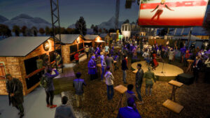 Geplantes Deutsches Haus in Cortina (Rendering: Messe Düsseldorf)