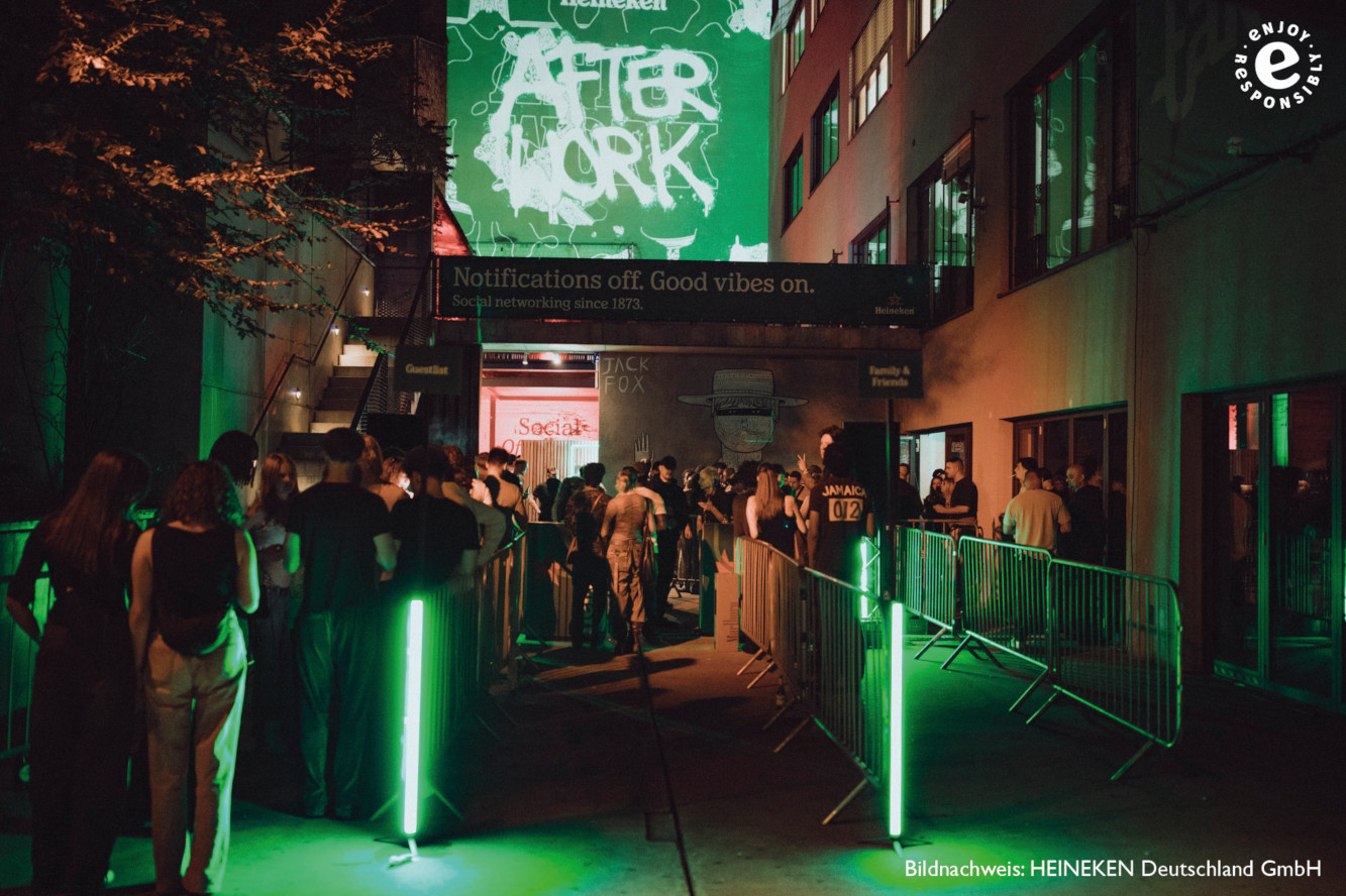 Afterwork-Event im Prince Charles Berlin (Fotos: Heineken Deutschland) Afterwork-Event im Prince Charles Berlin (Fotos: Heineken Deutschland)