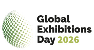 Global Exhibitions Day mit neuem Logo und Motto für 2026 Neues GED-Logo (Foto: UFI)