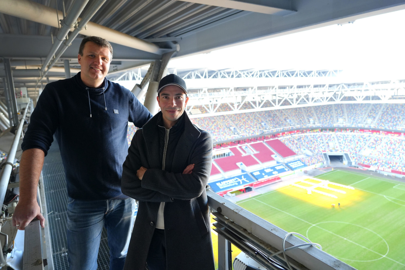 Christian Pasch mit Patricio Valtonen (von links, Foto: D.Live) Christian Pasch mit Patricio Valtonen (von links, Foto: D.Live)