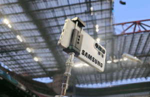 Samsung Galaxy Smartphones bei der Olympia-Eröffnungsfeier Samsung Galaxy Smartphones bei der Olympia-Eröffnungsfeier (Foto: Samsung)