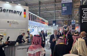 German Pavilions verzeichneten Ausstellerzuwächse in 2025 German Pavilion auf der Big 5 Construct Saudi (Foto: VDMA)