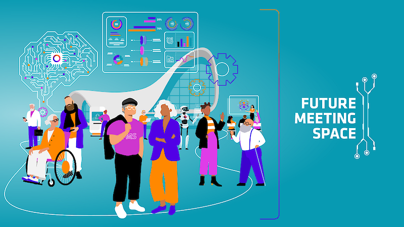 Keyvisual zum Future Meeting Space 2025 (Foto: GCB) Keyvisual zum Future Meeting Space 2025 (Foto: GCB)