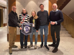 Industry Board: D.College bekommt fachliches Beratungsgremium Michael Brill, Céline Kühnel, Inga Esseling, Uli Meyer-Madaus und Johannes Everke (von links, Foto: D.Live)