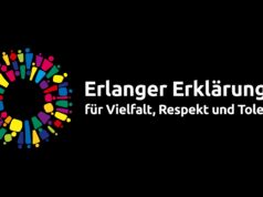 Schachzug gestaltete Identität der Erlanger Erklärung