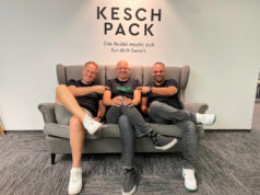 Neuer Head of Business Development DACH bei Kesch Thomas Kenyeri, Florian Ziegler und Lukas Schütz (von links, Foto: Kesch)