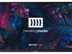 Novos One: heinekingmedia präsentiert neue Display-Lösung Novos One (Foto: heinekingmedia)