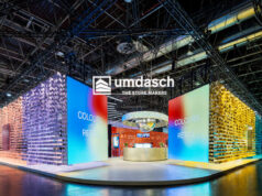 Colours of Retail: Wie sich umdasch bei der EuroShop präsentierte umdasch bei der EuroShop 2026 (Fotos: umdasch)