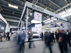 smart-Messestand inszeniert Change of Perspectives-Kampagne smart auf der Auto China 2026 (Fotos: smart)