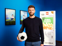 Neue Lego Fußball-Kampagne endet mit Live-Event in München Start der Lego Arena Mission mit Thomas Müller (Fotos: Lego)