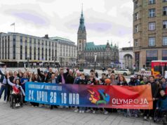Kundgebung für Olympia in Hamburg geplant