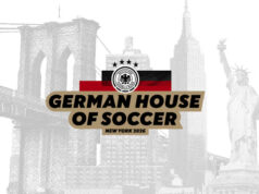 DFB eröffnet erstes German House of Soccer in New York DFB eröffnet zur WM erstes German House of Soccer in New York (Grafik: DFB)
