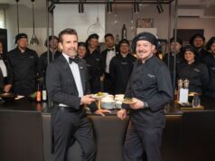 Impacts Catering übernimmt VIP-Gastronomie beim ESC Christian Chytil und Domenik Steinböck (von links, Foto: Alba Communications)
