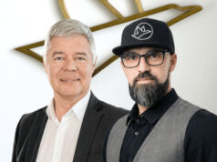 Vogel stellt Unternehmenskommunikation neu auf Gunther Schunk und Tim Bartl (von links, Foto: K. Heyer/Studioline Photography/Composing A. Weißenberger)