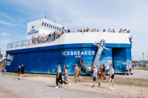 Gorbatschow-Festivalmodul Icebreaker One (Foto: Henkell Freixenet)