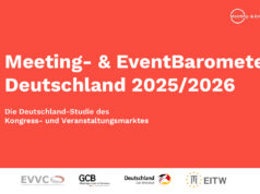 Meeting- & EventBarometer 2025/26: Die Ergebnisse Das Meeting- & EventBarometer 2025/2026 (Grafiken: GCB)