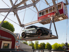 Cupra setzt neuen Raval am Wiener Riesenrad in Szene Cupra setzt neuen Raval am Wiener Riesenrad in Szene (Fotos: Porsche Holding)