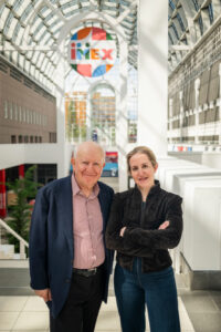 IMEX Chairman Ray Bloom mit CEO Carina Bauer (Foto: IMEX)
