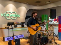 Vorwerk macht Stores zu Konzertlocations