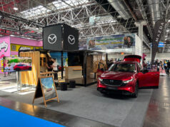 Neuer Mazda CX-5 präsentiert sich 230.000 DoKomi-Besuchern Mazda-Auftritt bei der DoKomi 2026 (Foto: Mazda)