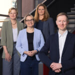 Miranda Meier, Susanne Schreiber, Katharina Zierenberg und Tobias Maul (von links, Foto: visitBerlin/Marco Armborst)