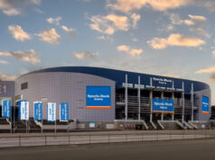 Barclays Arena Hamburg wird zur SpardaBank Arena So könnte die neue SpardaBank Arena aussehen (Rendering: Anschutz Entertainment Group Deutschland)