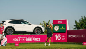 Porsche-Markenerlebnis und Profi-Golfsport am Genfer See