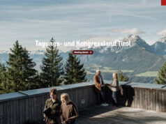 Convention Bureau Tirol stellt seine Webseite neu auf convention.tirol präsentiert sich neu (Screenshot: Tirol Werbung)